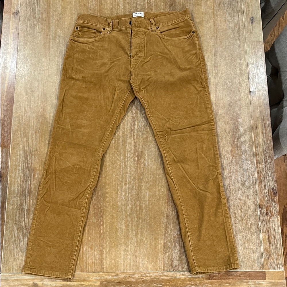 Todd Snyder 33x32 Slim Fit 5-Pocket Corduroy Pants